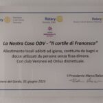 targa Cortile di Francesco